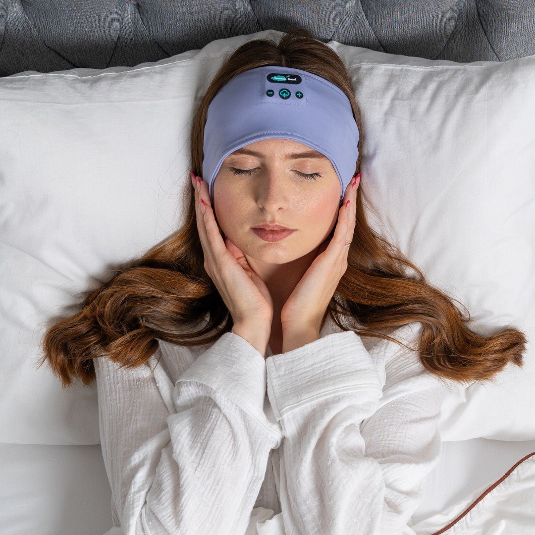 Snoozeband Bluetooth sleep headphones lavender